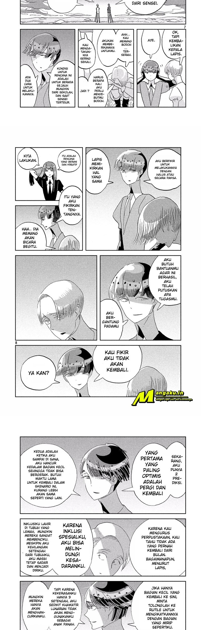 Houseki no Kuni Chapter 52 Gambar 5