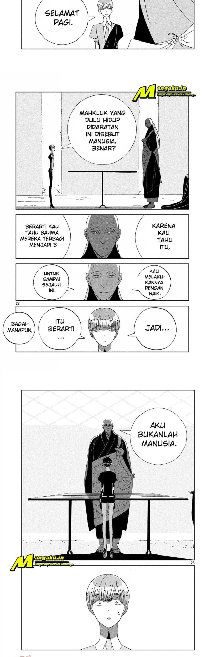 Houseki no Kuni Chapter 51 Gambar 13