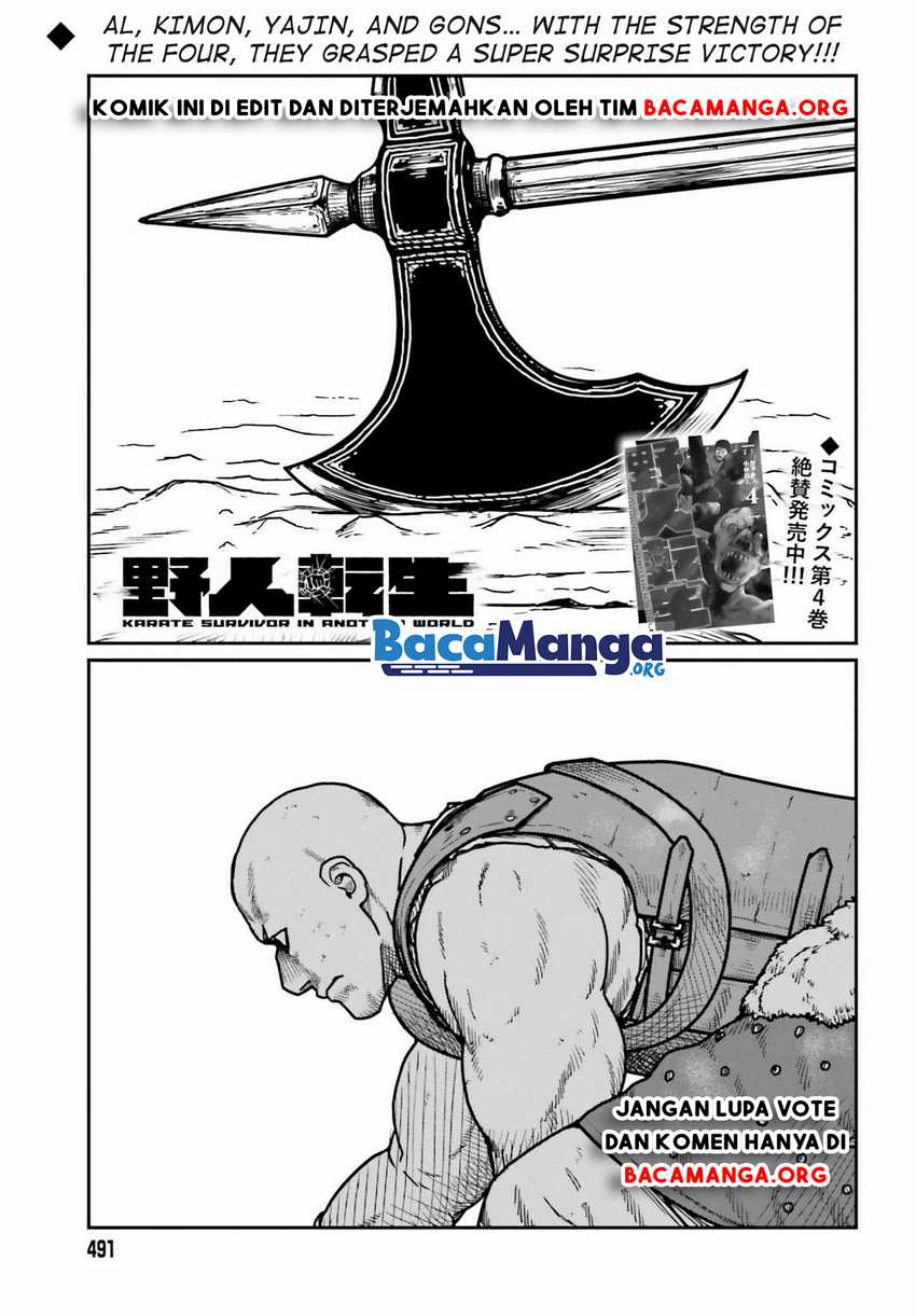 Baca Yajin Tensei: Karate Survivor in Another World Chapter 28 Gambar 2