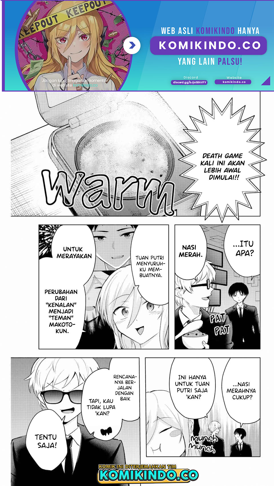 Baca The Death Game Is All That Saotome-san Has Left Chapter 10 Gambar 2
