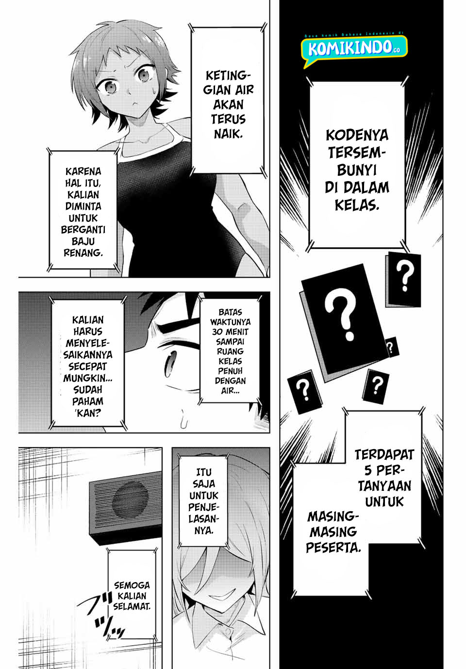 The Death Game Is All That Saotome-san Has Left Chapter 05 Gambar 4