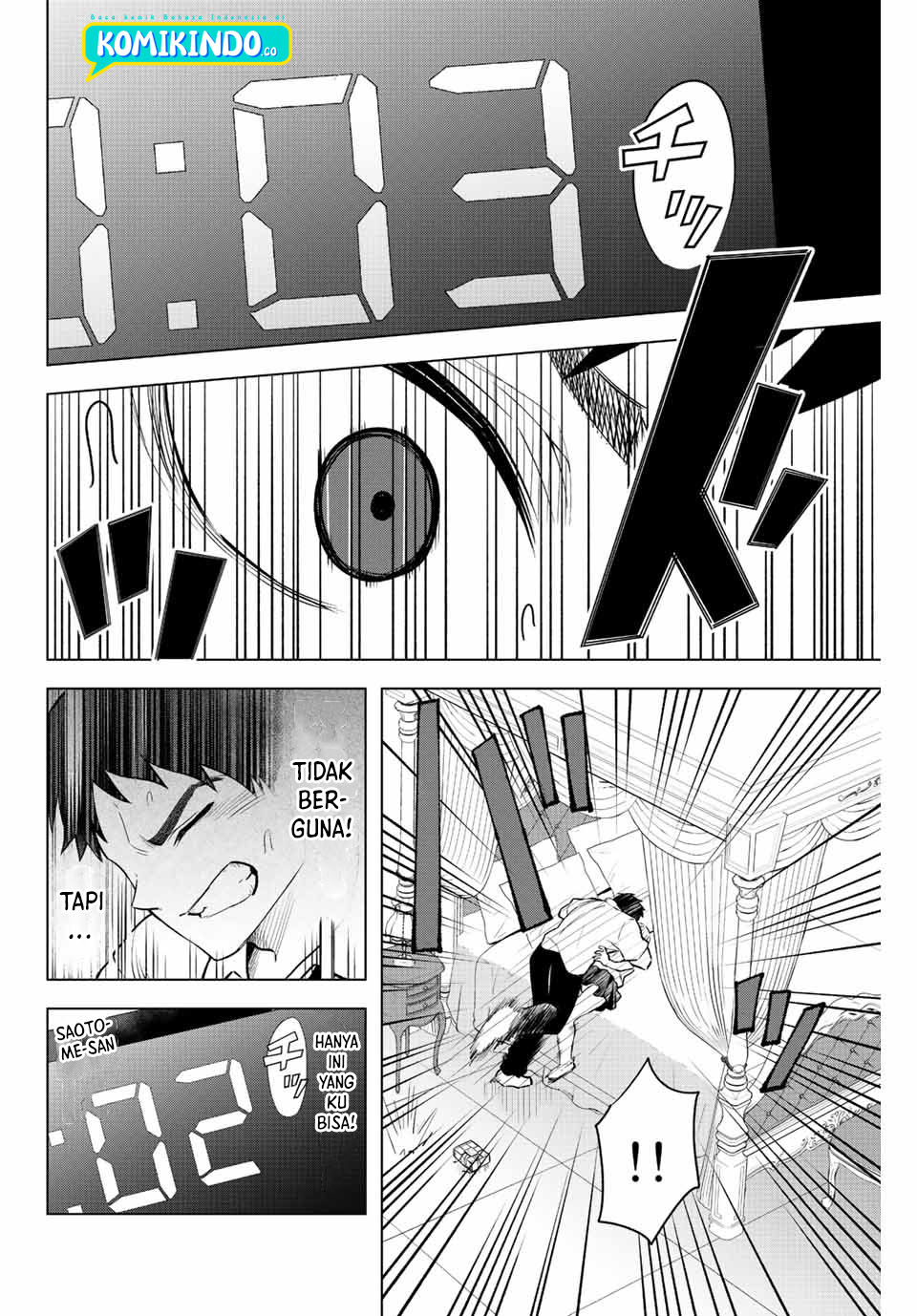 The Death Game Is All That Saotome-san Has Left Chapter 03 Gambar 13