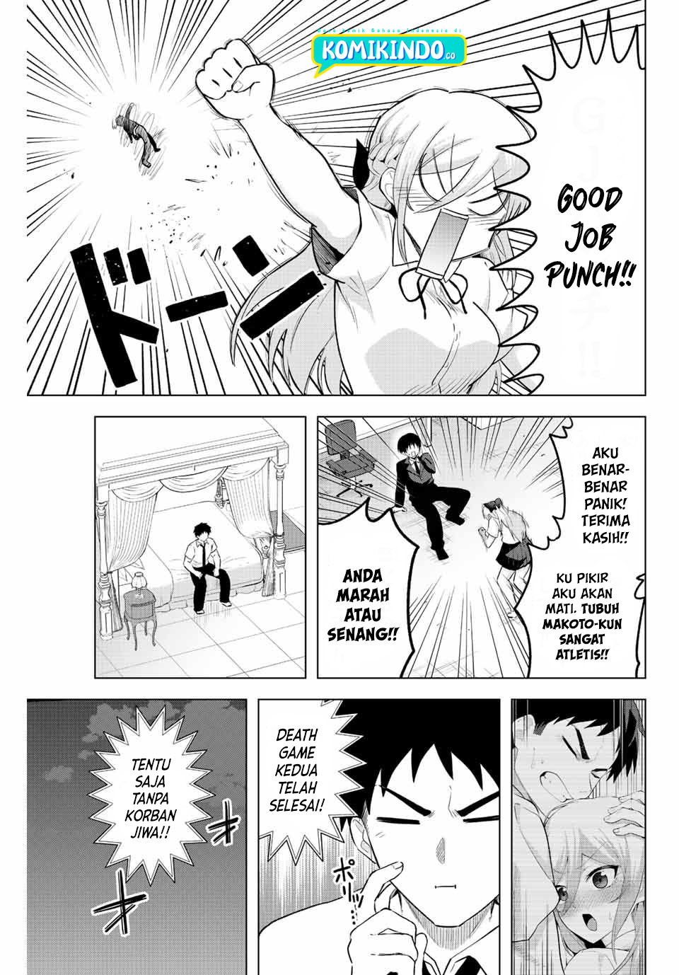 The Death Game Is All That Saotome-san Has Left Chapter 03 Gambar 20