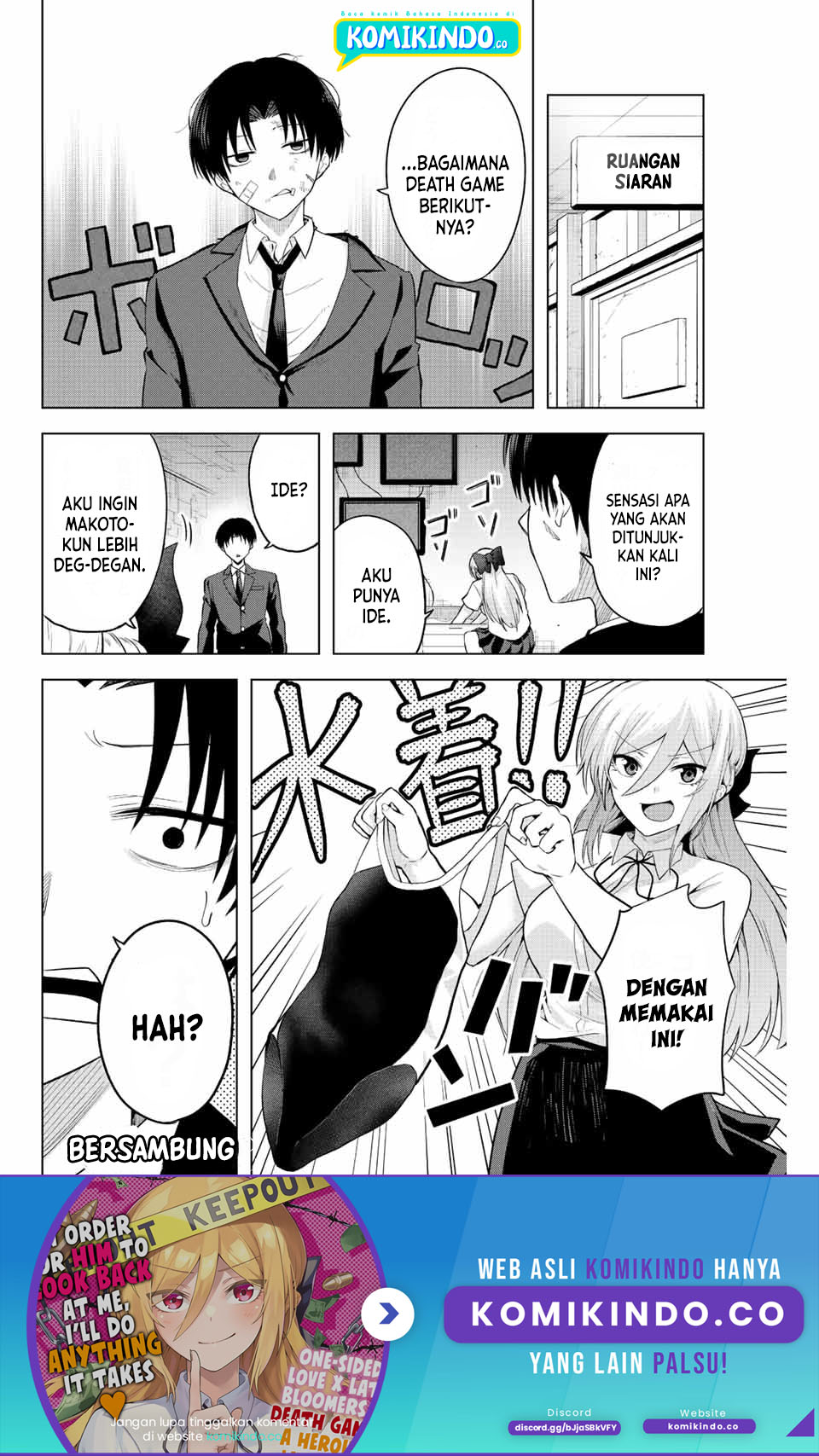 The Death Game Is All That Saotome-san Has Left Chapter 03 Gambar 21