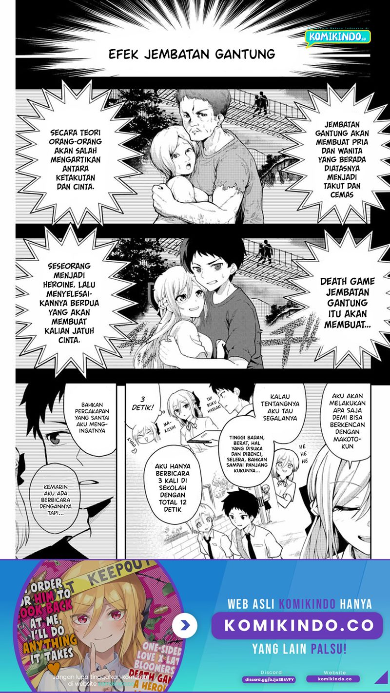 Baca The Death Game Is All That Saotome-san Has Left Chapter 01.2 Gambar 2