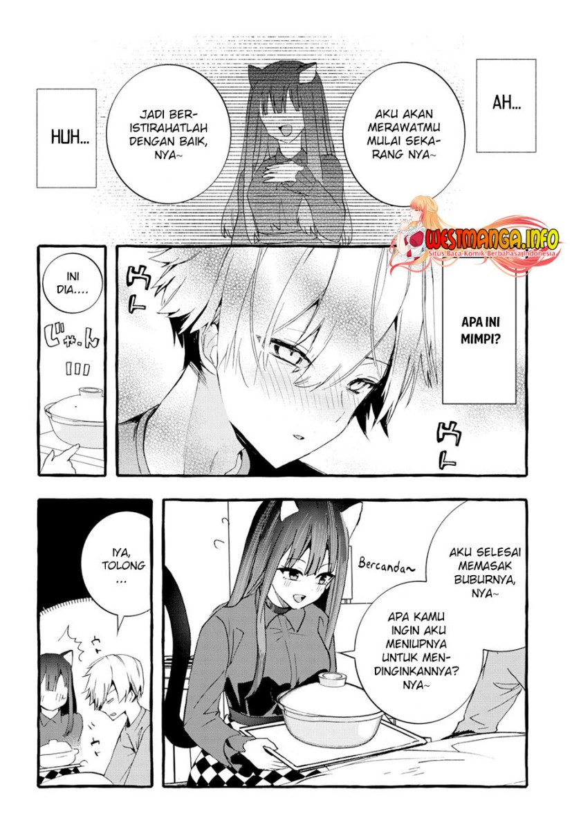 Chiteki de Cool na Kouhai Bijo, Ore no Kai Neko ni naru Chapter 01 Gambar 10