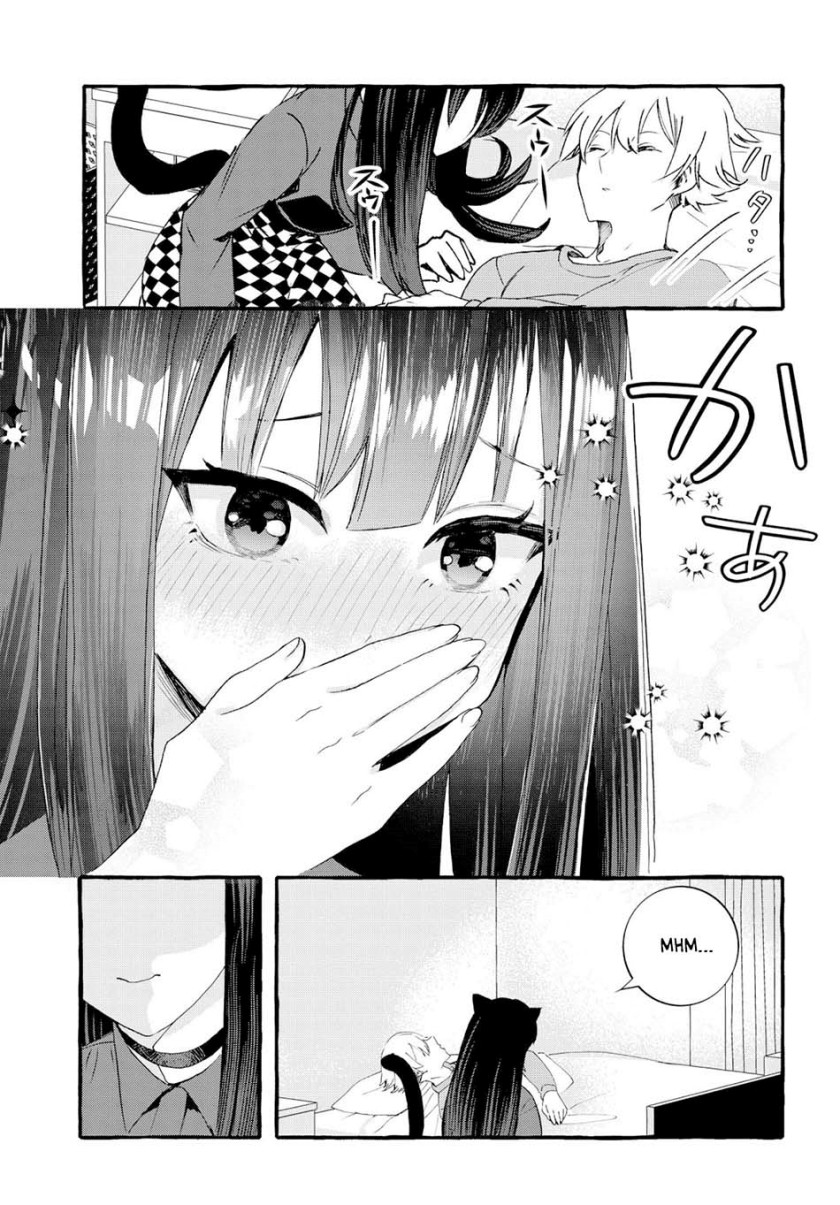 Chiteki de Cool na Kouhai Bijo, Ore no Kai Neko ni naru Chapter 01 Gambar 13