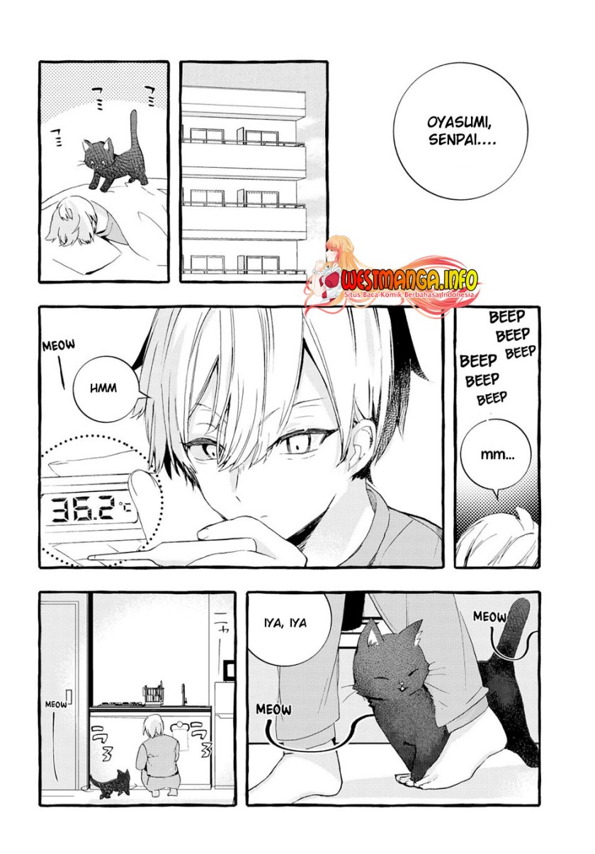 Chiteki de Cool na Kouhai Bijo, Ore no Kai Neko ni naru Chapter 01 Gambar 14