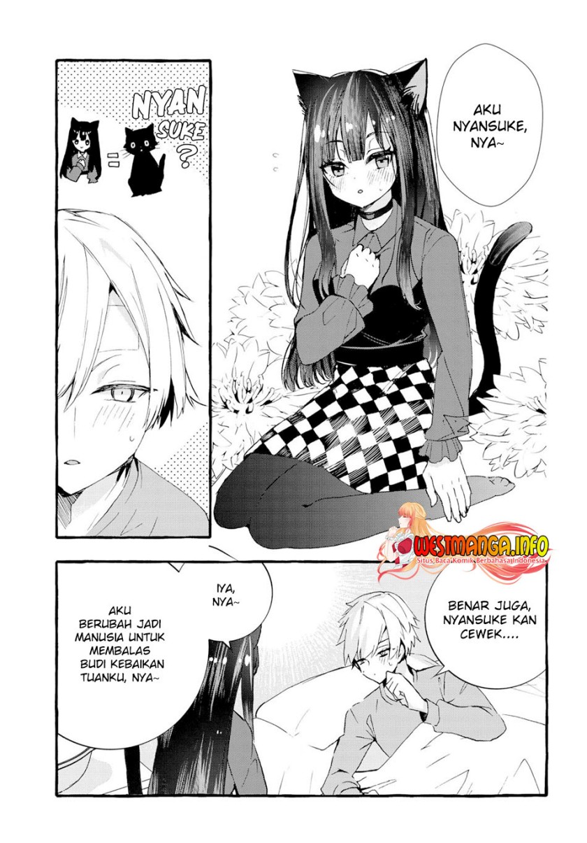 Chiteki de Cool na Kouhai Bijo, Ore no Kai Neko ni naru Chapter 01 Gambar 9