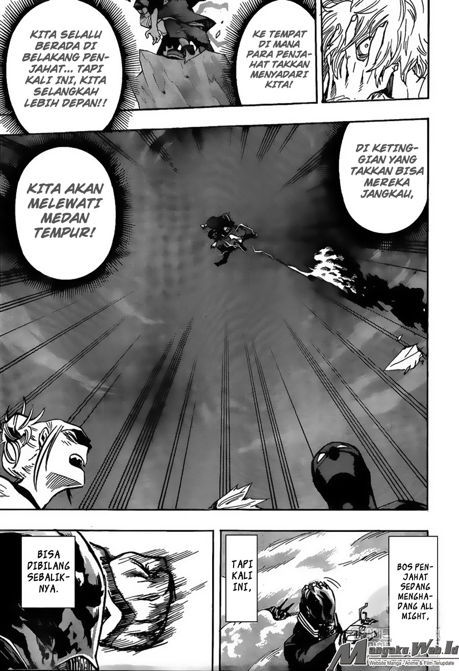 Boku no Hero Academia Chapter 90 Gambar 18