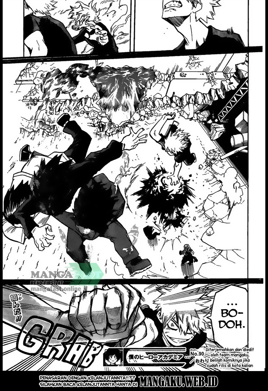 Boku no Hero Academia Chapter 90 Gambar 20