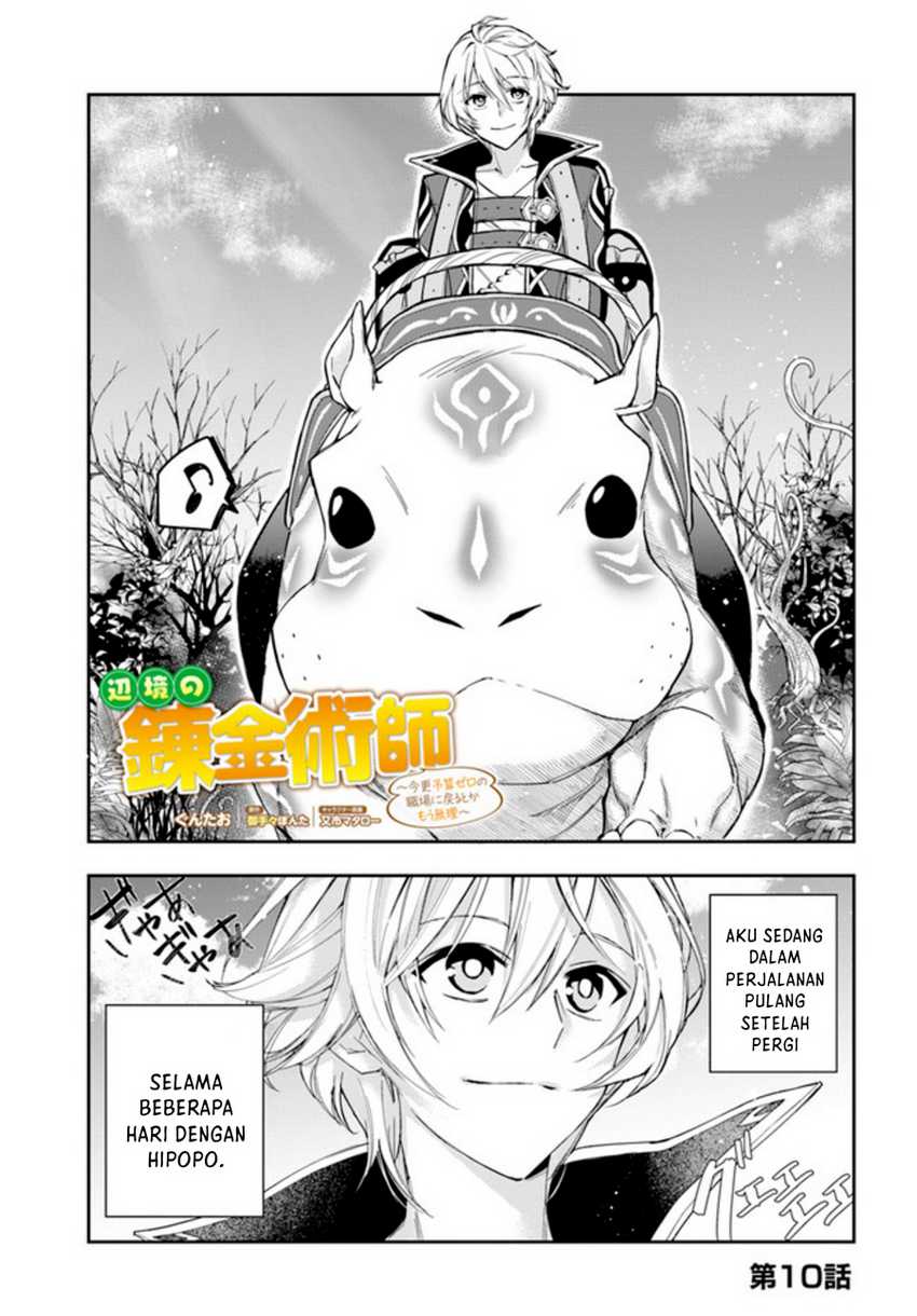 Baca The Frontier Alchemist ~ I Can’t Go Back to That Job After You Made My Budget Zero Chapter 10 Gambar 2