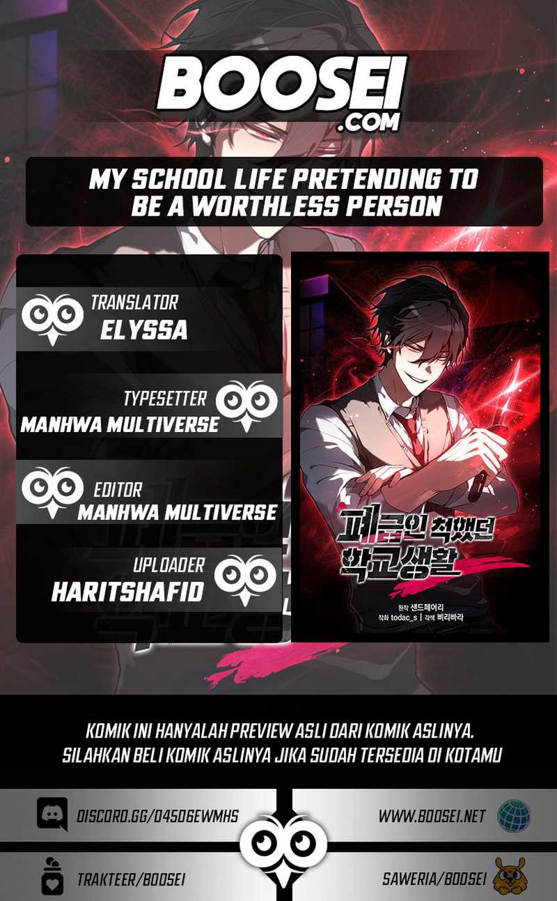 Baca Komik My School Life Pretending to Be a Worthless Person Chapter 21 Gambar 1