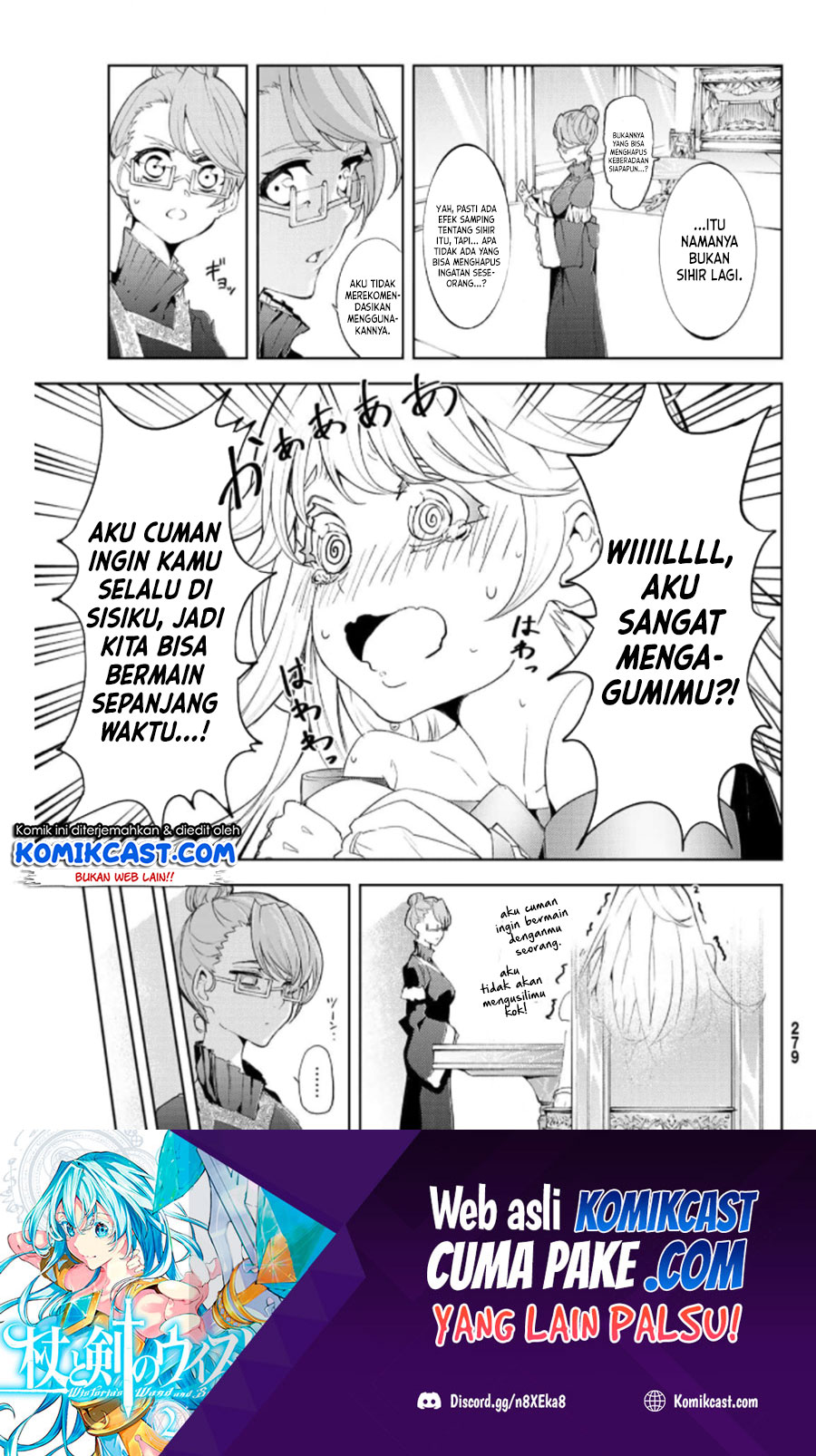 Tsue to Tsurugi no Wistoria Chapter 10 Gambar 40