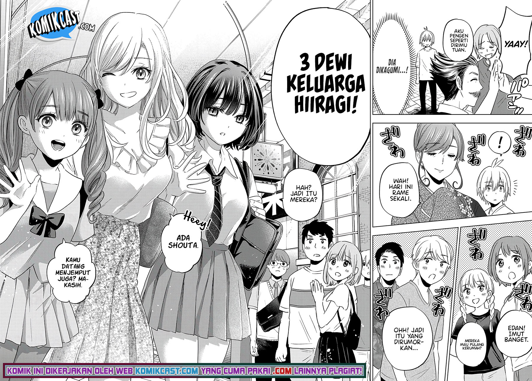 Hiiragi-san Chi no Kyuuketsu Jijou Chapter 04 Gambar 19