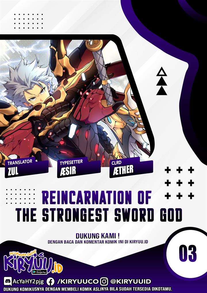 Baca Komik Reincarnation Of The Strongest Sword God Chapter 3 Gambar 1
