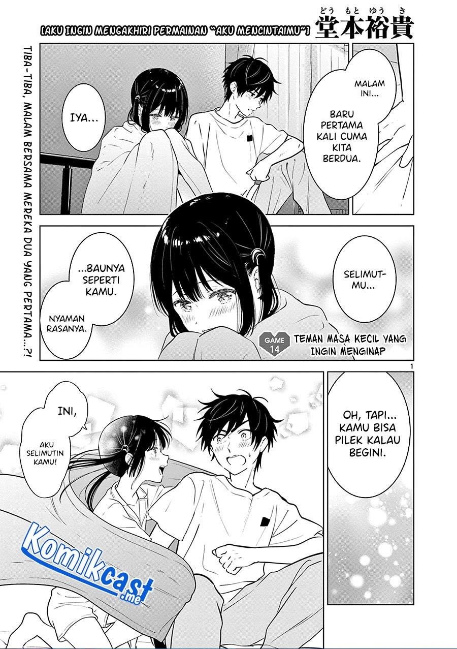 Baca Komik Aishiteru Game wo Owarasetai Chapter 14 Gambar 1