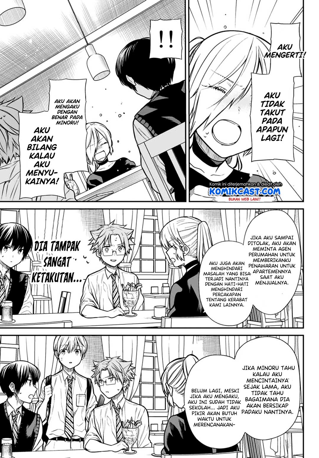 Danshi Koukousei wo Yashinaitai Onee-san no Hanashi Chapter 227 Gambar 8