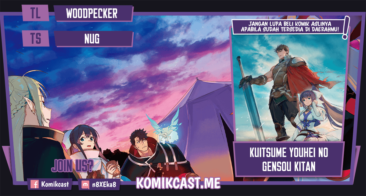 Baca Komik Kuitsume Youhei no Gensou Kitan Chapter 22.1 Gambar 1