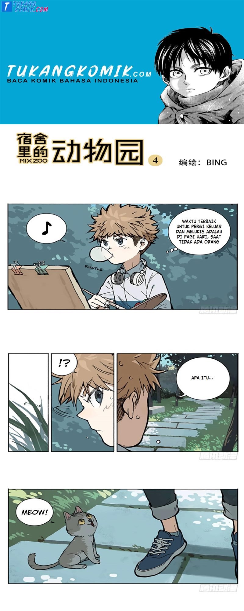 Baca Komik Zoo in the Dorm Chapter 04 Gambar 1