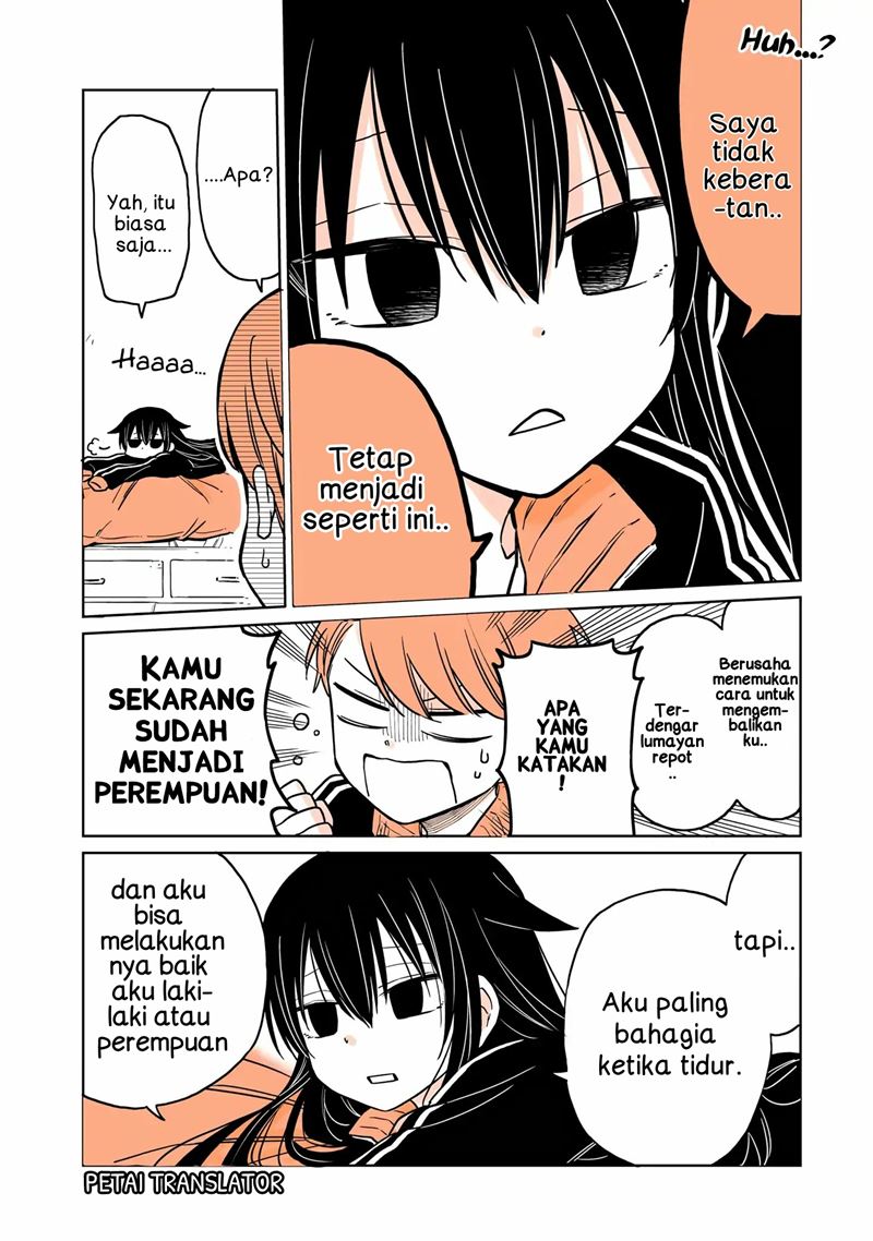 A Lazy Guy Woke Up as a Girl One Morning Chapter 01 Gambar 7