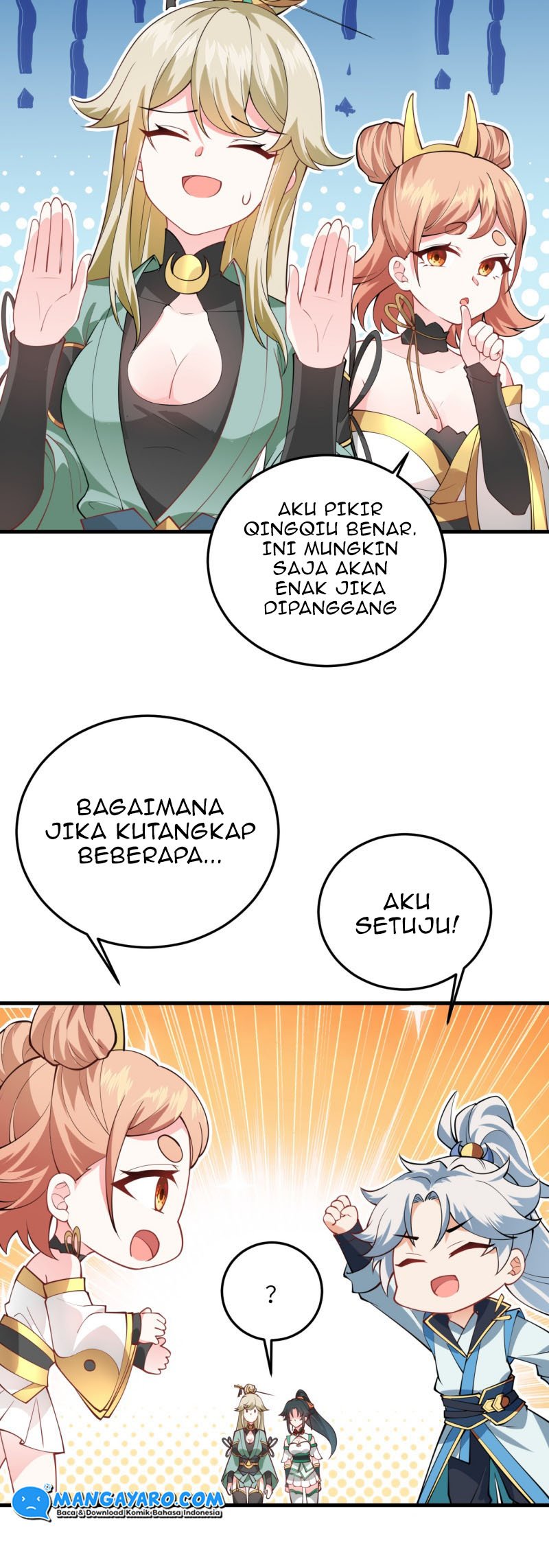 The Invincible Immortal Become A Kid In The World Of Cultivation Chapter 04 Gambar 33
