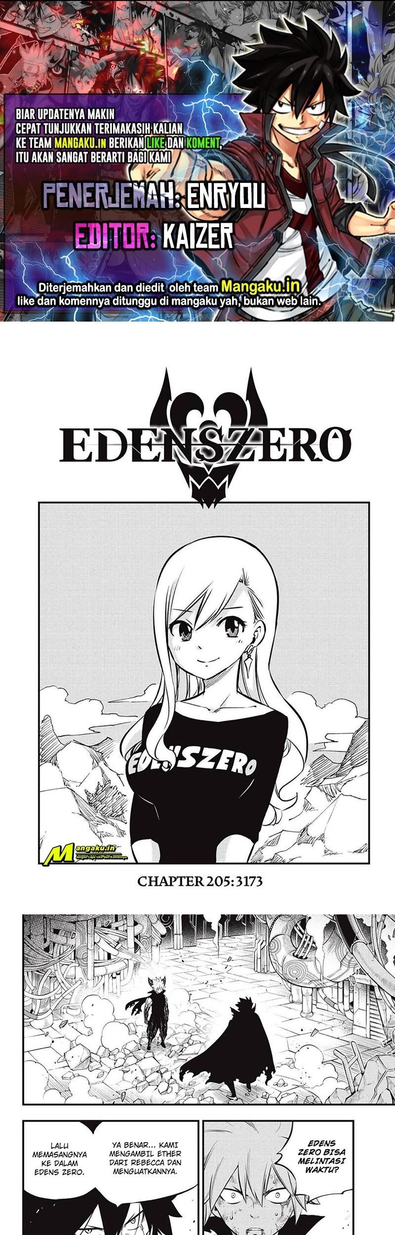 Baca Komik Eden's Zero Chapter 205 Gambar 1