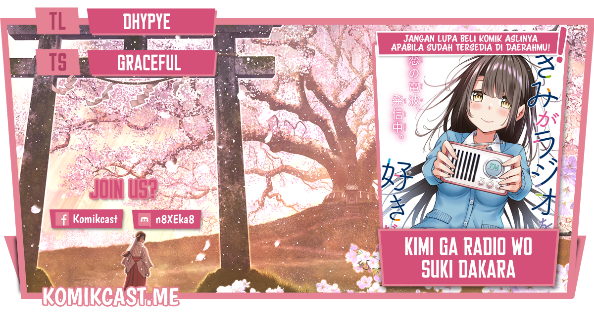 Baca Komik Kimi ga Radio wo Suki dakara Chapter 16 Gambar 1