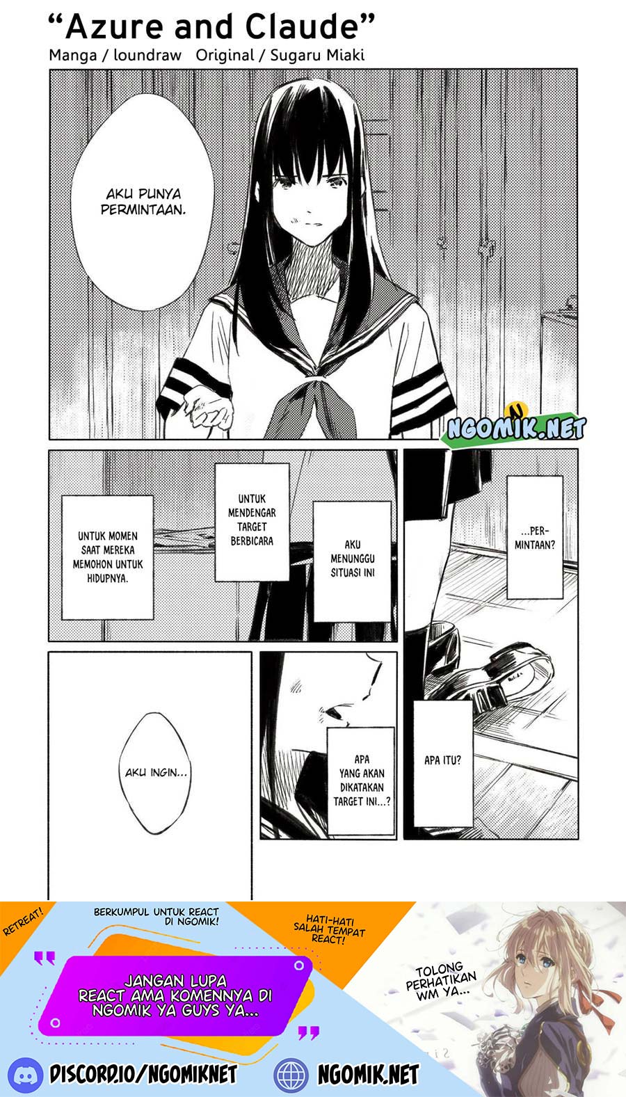 Baca  Aozora to Kumorizora Chapter 02 Gambar 2
