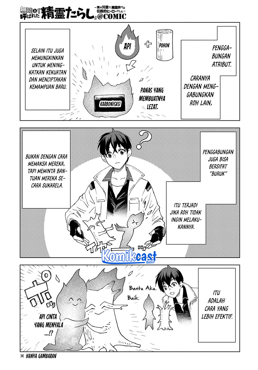 Muno to Yobareta “Seirei Tarashi” Jitsu wa Ino de, Seirei Kai de wa Densetsu Teki Herodeshita Chapter 04 Gambar 16