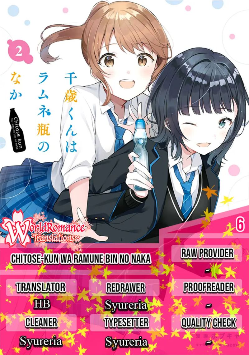 Baca Komik Chitose-kun is Inside a Ramune Bottle Chapter 06 Gambar 1