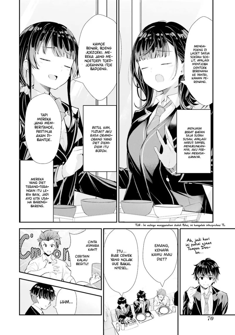 Chitose-kun is Inside a Ramune Bottle Chapter 06 Gambar 28