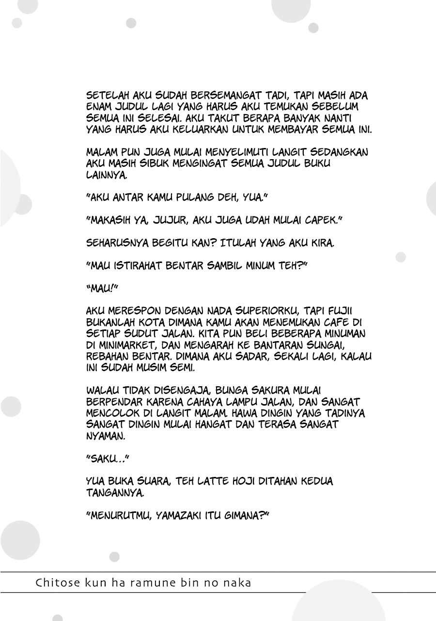 Chitose-kun is Inside a Ramune Bottle Chapter 04.5 Gambar 13