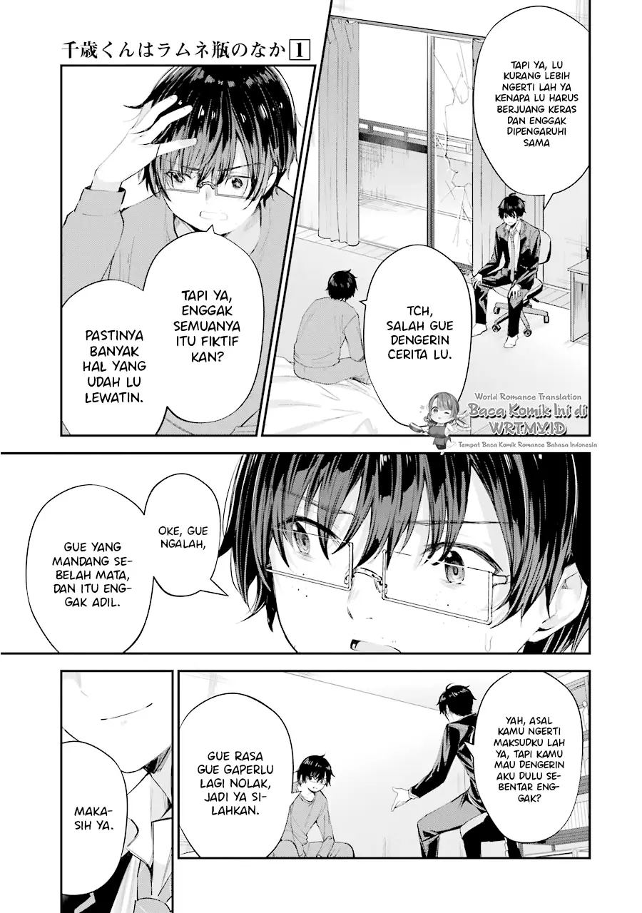 Chitose-kun is Inside a Ramune Bottle Chapter 04 Gambar 38
