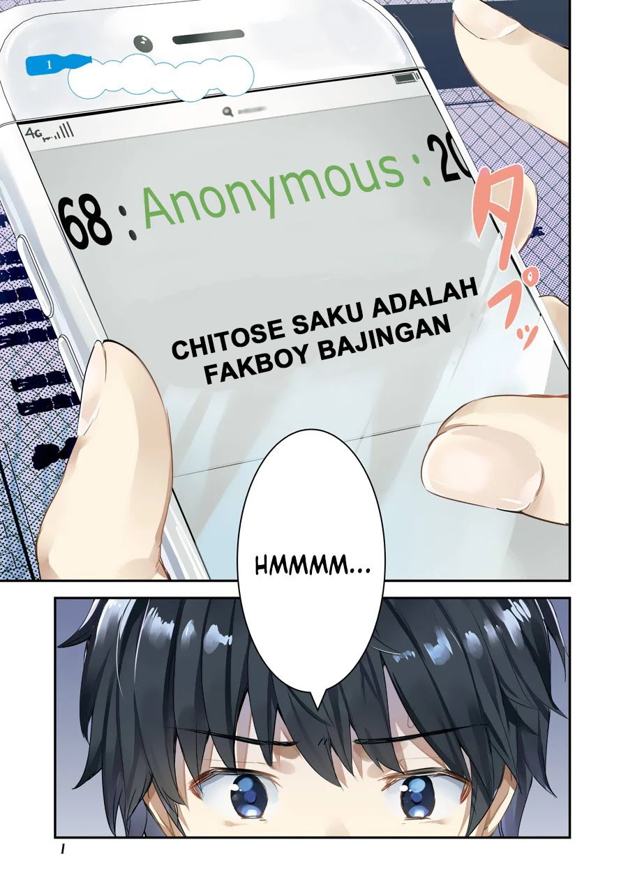 Baca Komik Chitose-kun is Inside a Ramune Bottle Chapter 01.1 Gambar 1