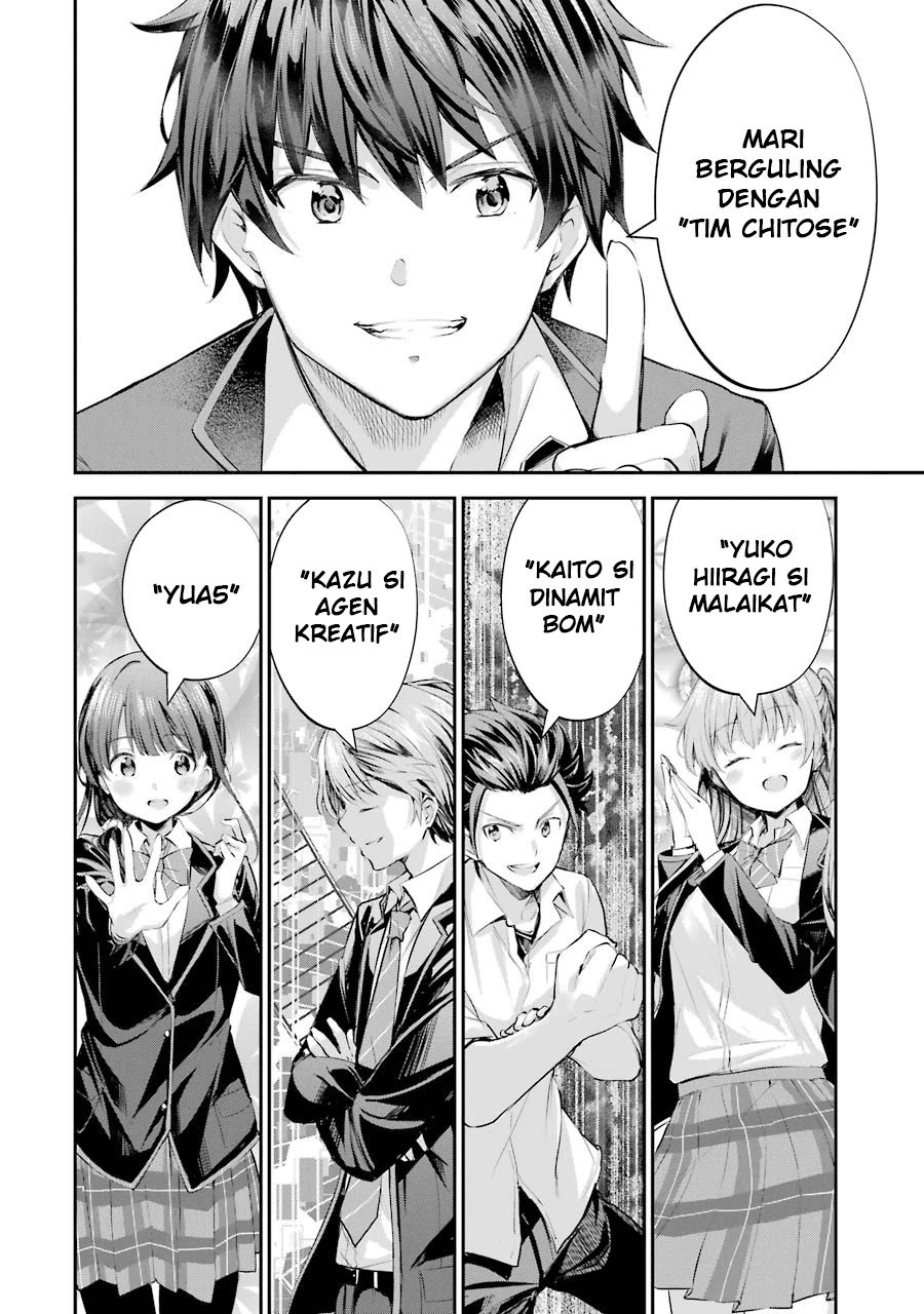 Chitose-kun is Inside a Ramune Bottle Chapter 01.1 Gambar 23