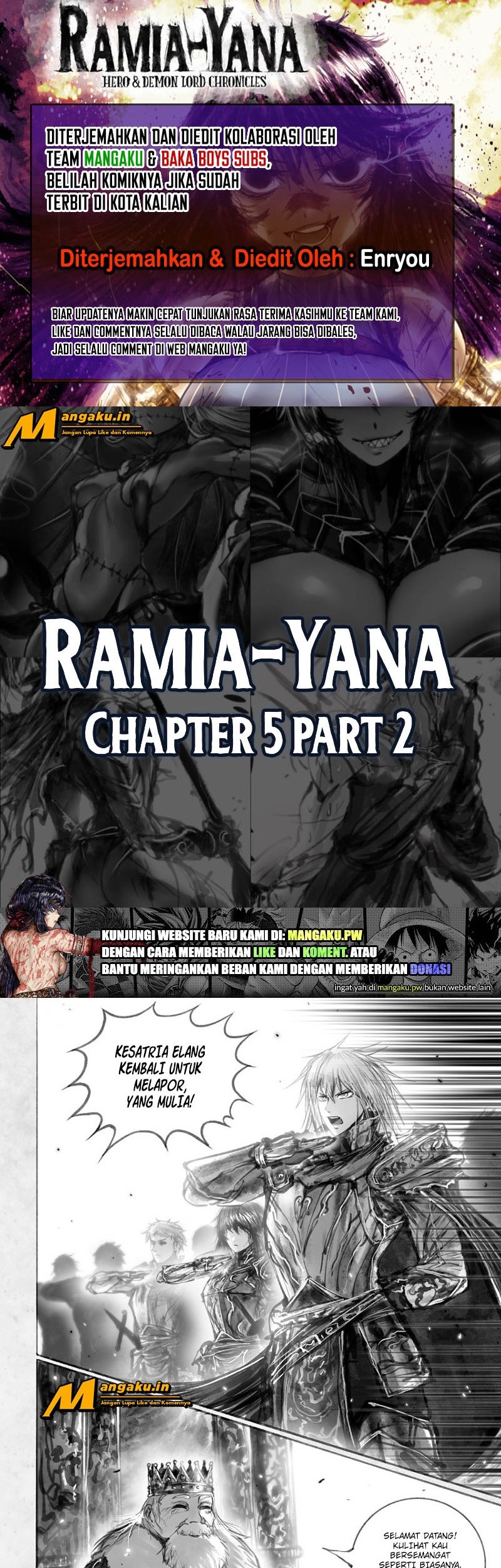 Baca Komik Ramia-Yana Chapter 05.2 Gambar 1