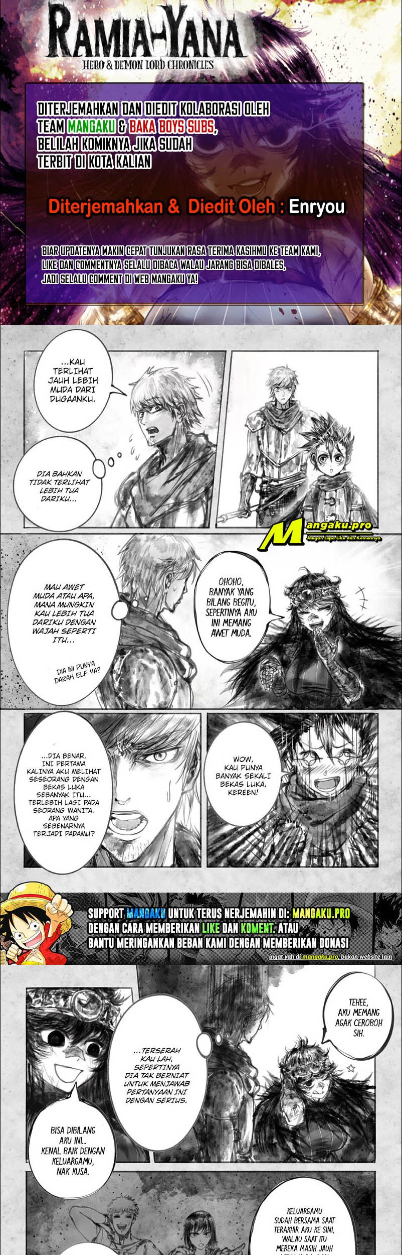 Baca Komik Ramia-Yana Chapter 01.2 Gambar 1
