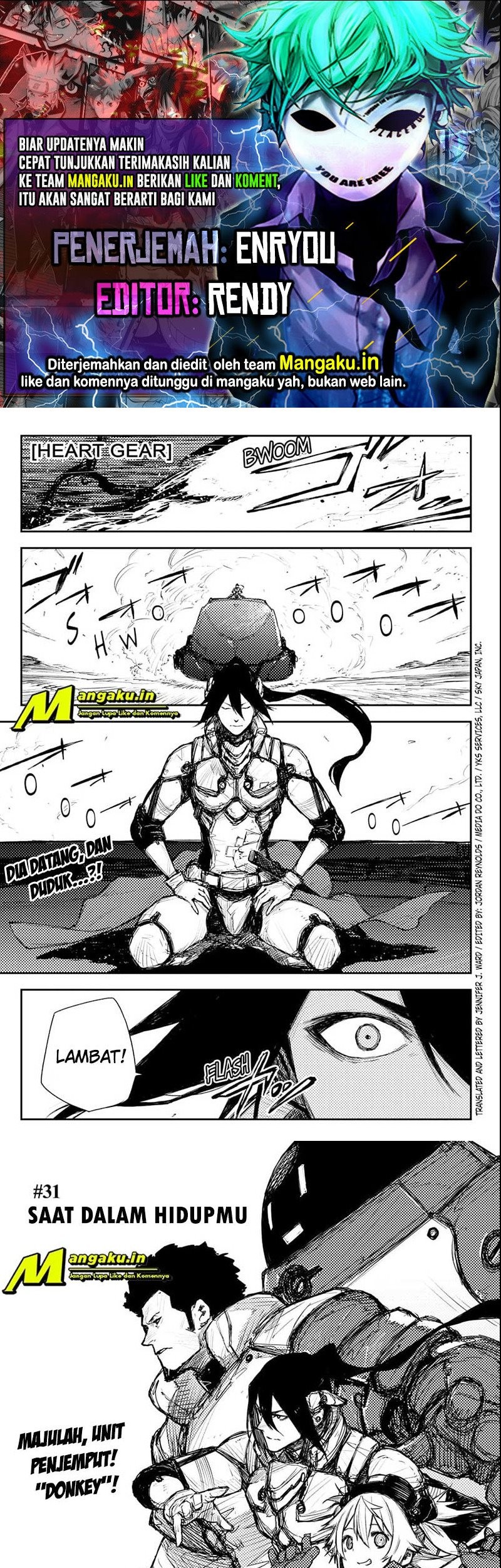 Baca Komik Heart Gear Chapter 31 Gambar 1
