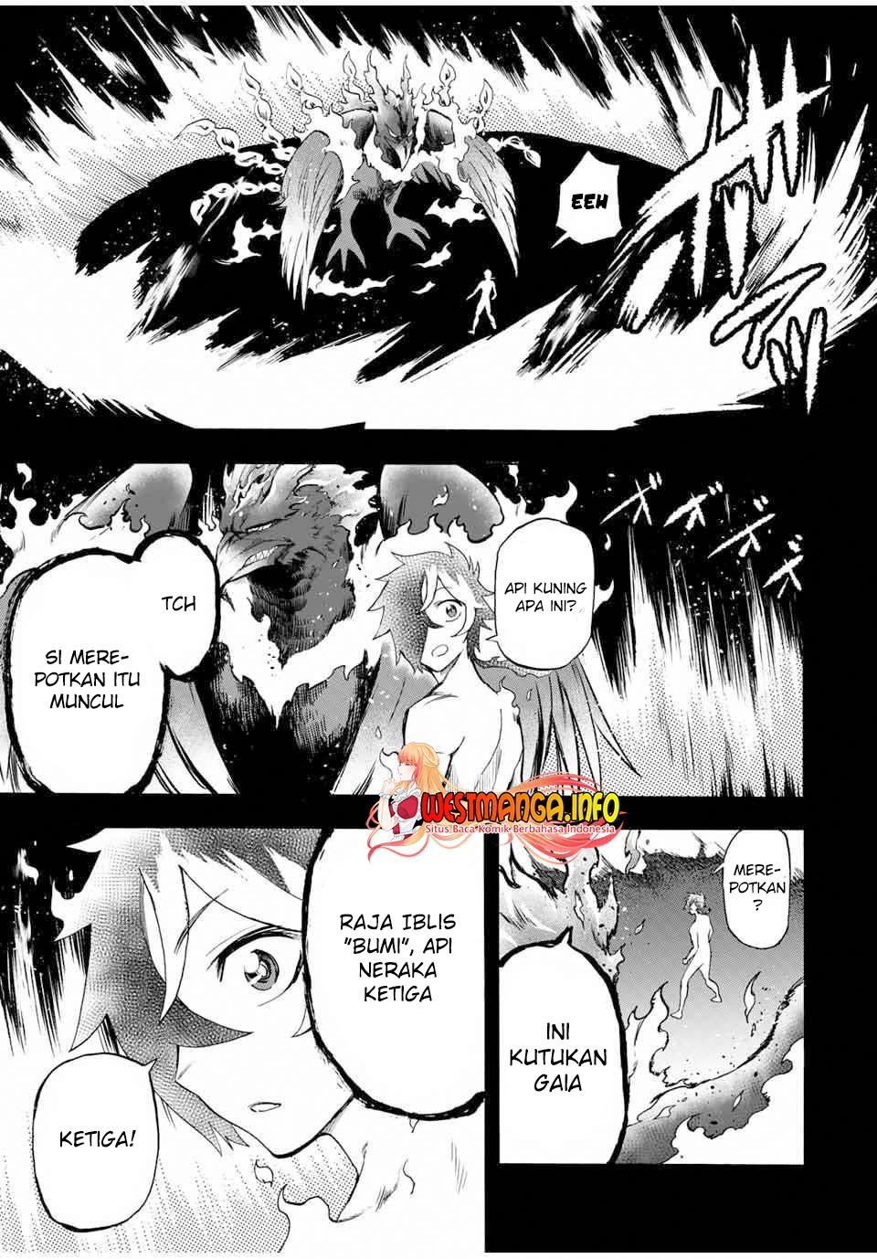 Jigoku no Gouka de Yaka re Tsuzuketa Shounen. Saikyou no Honou Tsukai to Natte Fukkatsu Suru. Chapter 67 Gambar 11