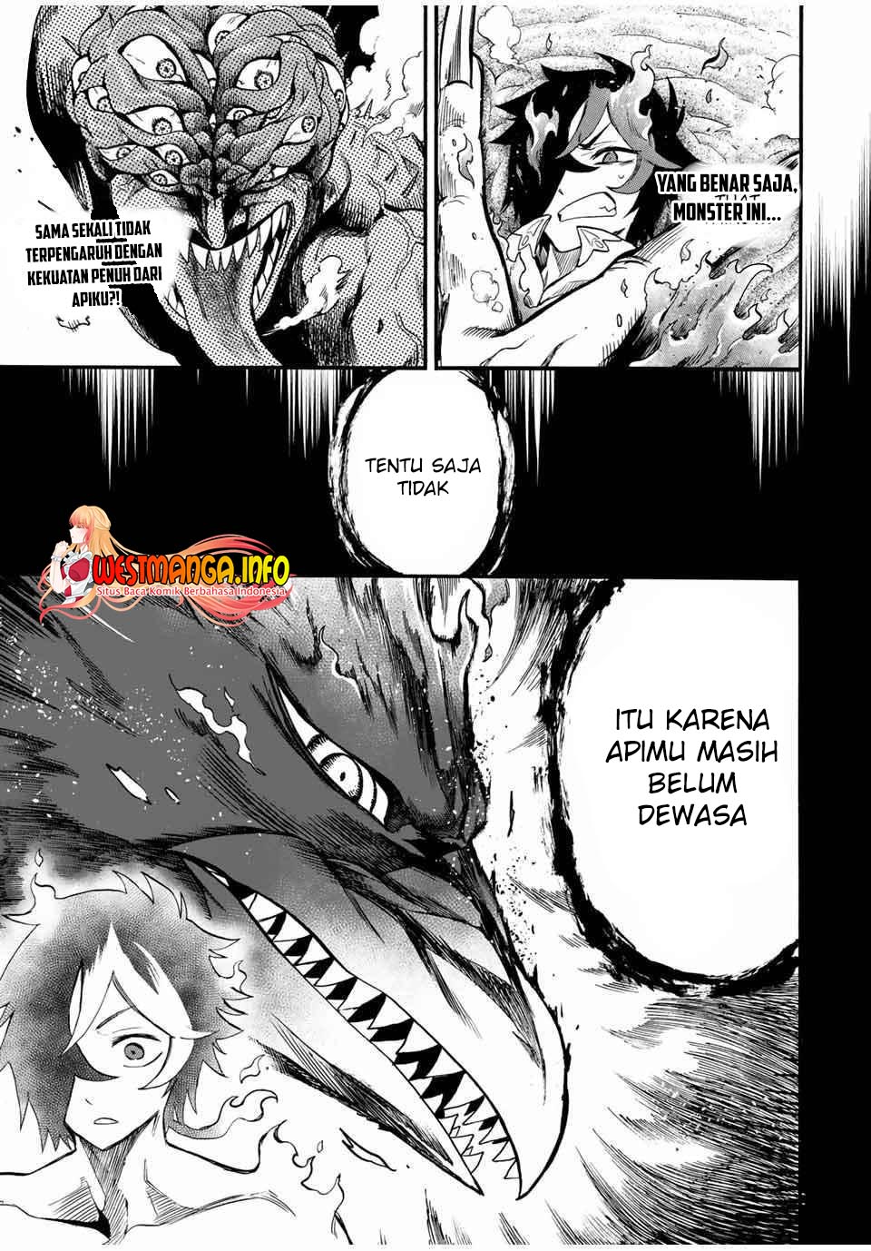 Jigoku no Gouka de Yaka re Tsuzuketa Shounen. Saikyou no Honou Tsukai to Natte Fukkatsu Suru. Chapter 67 Gambar 7