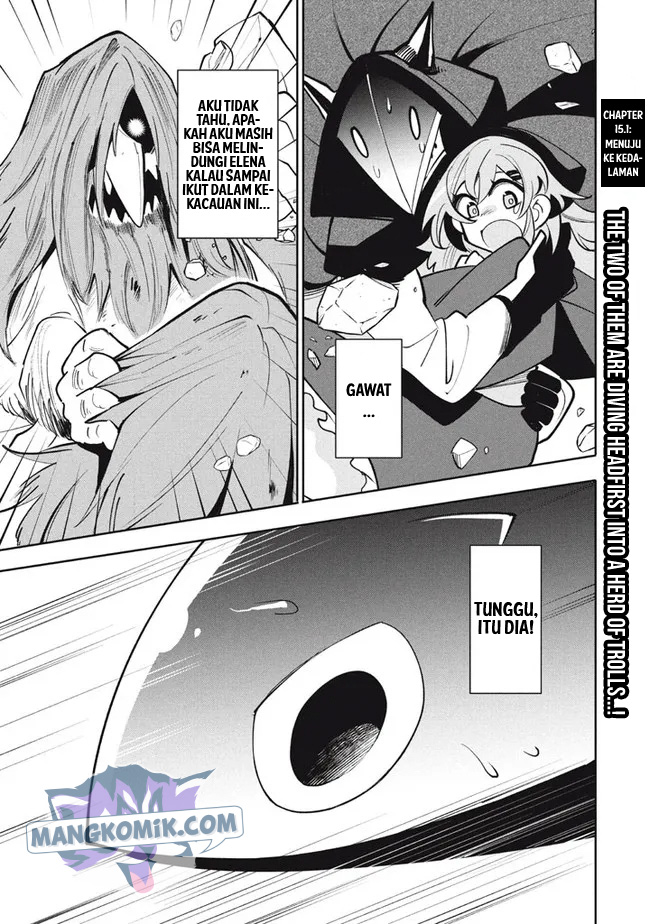 Baca Virus Tensei kara Isekai Kansen Monogatari Chapter 15.1 Gambar 2