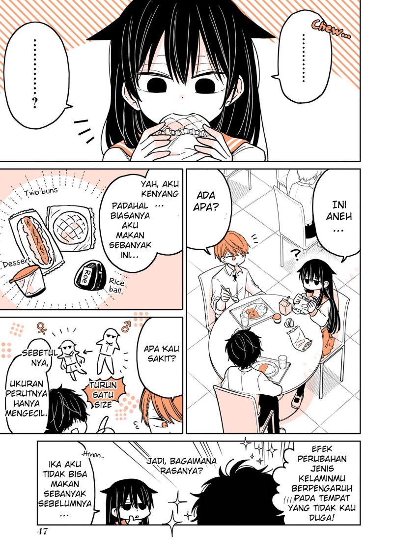 A Lazy Guy Woke Up as a Girl One Morning Chapter 04 Gambar 14