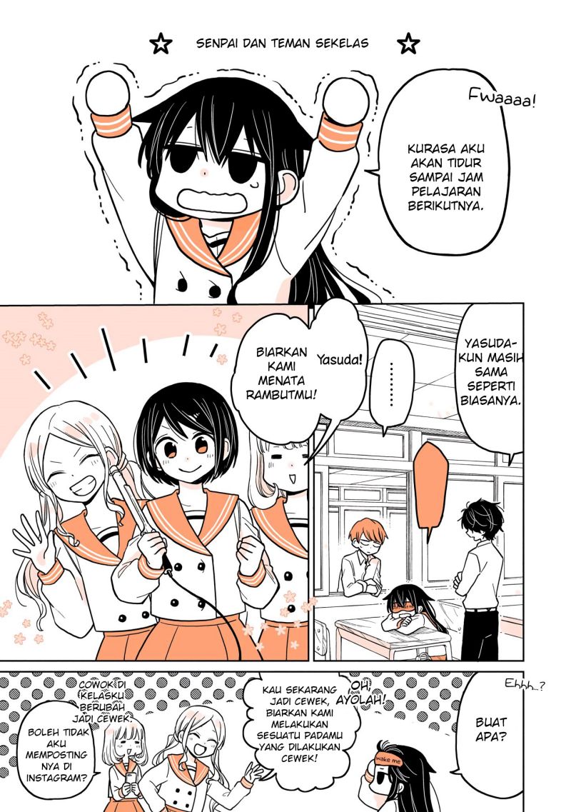 A Lazy Guy Woke Up as a Girl One Morning Chapter 04 Gambar 8