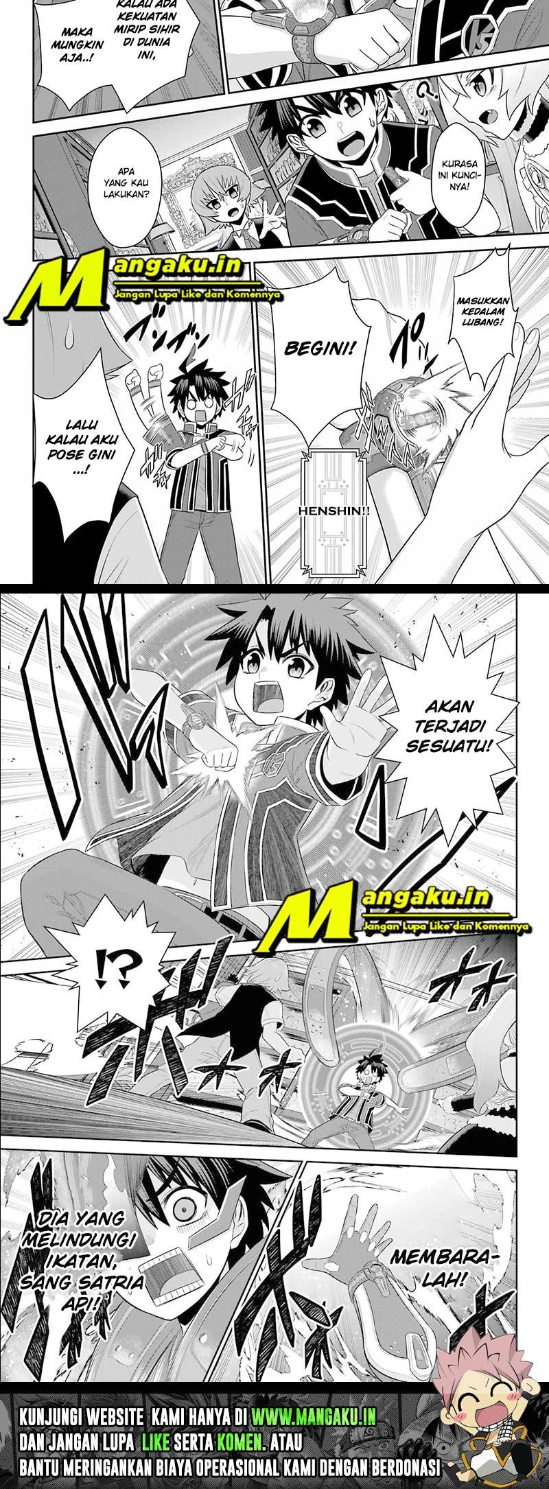 The Red Ranger Becomes an Adventurer in Another World Chapter 19.2 Gambar 11