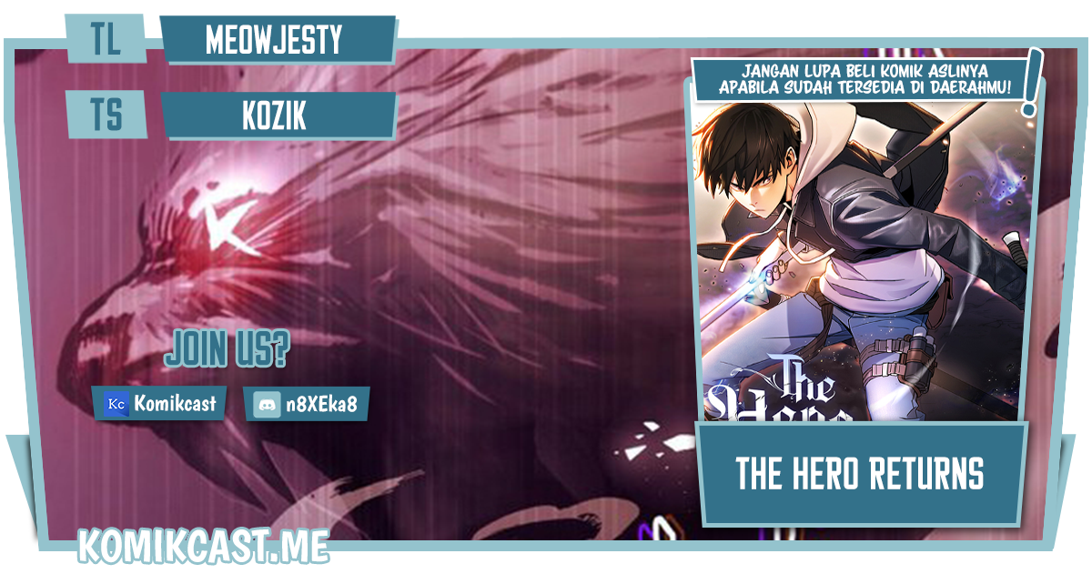 Baca Komik The Hero Returns Chapter 41 Gambar 1