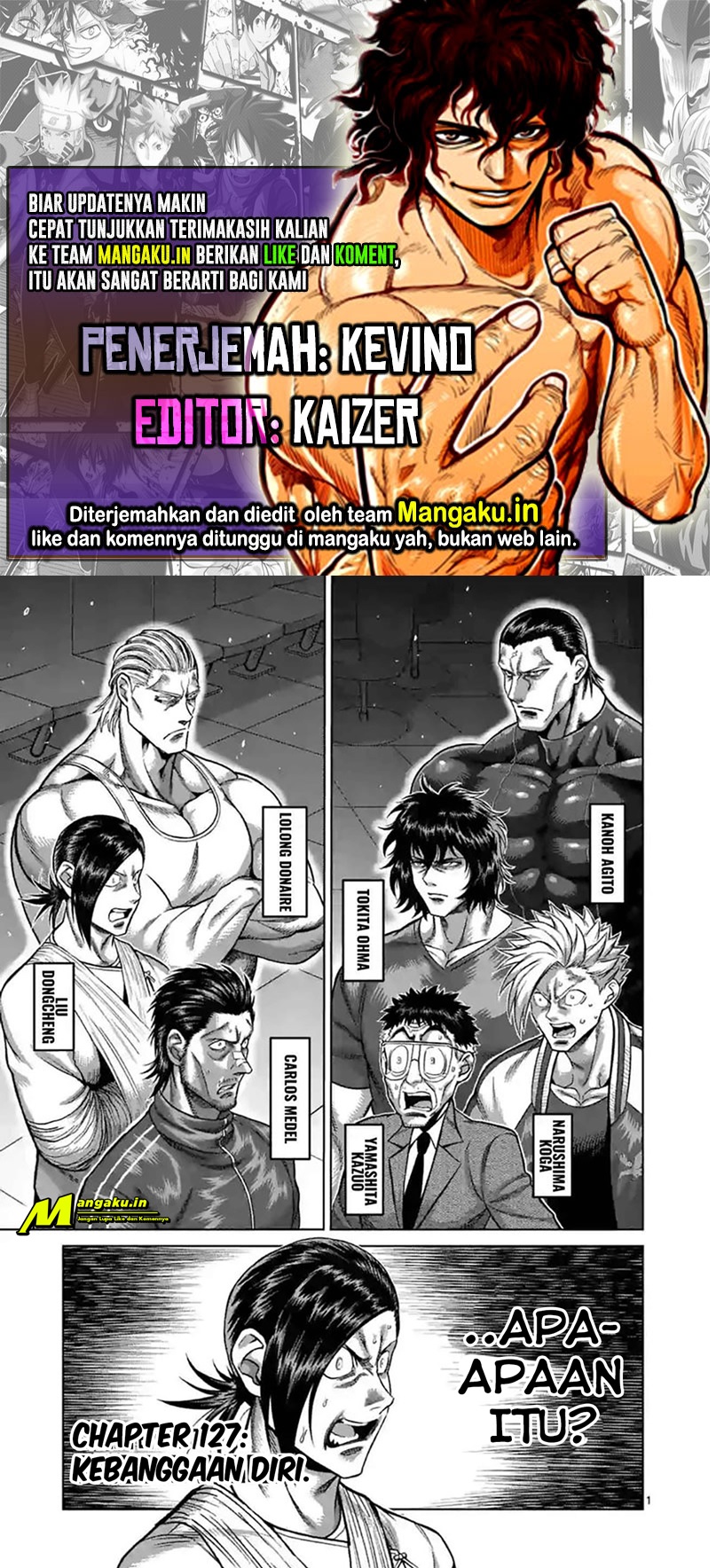 Baca Komik Kengan Omega Chapter 127 Gambar 1