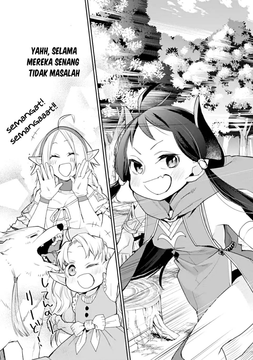 Saikyou no Madoshi. Hisa ni Ya wo Ukete Shimatta no de Inaka no Eihei ni Naru Chapter 22.1 Gambar 14