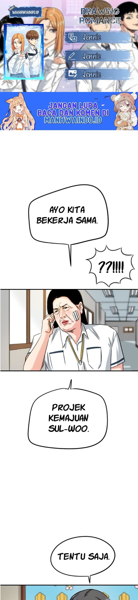 Baca Komik Drawing Romance Chapter 74 Gambar 1