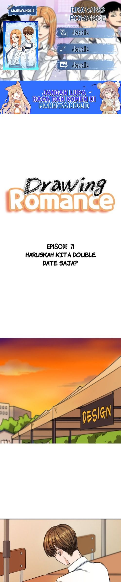 Baca Komik Drawing Romance Chapter 71 Gambar 1